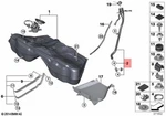 Genuine Bmw F10 Sedan Plastic Filler Fuel Pipe Oem 16112284303. Fixed Price $414.98.