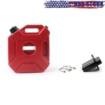 Motorcycle 5L Plastic Jerry Cans Gas Diesel Fuel Tank W/ Lock Suv Atv Scooter. Fixed Price $85.63.