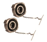 2 Pack 3" Lever Fuel Tank Cap 1/4 Turn Non-locking Vented 0337017000 TM9000165. Fixed Price $83.99.