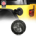 Half Face Filler Door Cover Fuel Gas Tank Cap Fits Jeep Wrangler Tj 1997-2006. Fixed Price $34.89.
