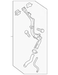 Genuine Mazda Fuel Tank Filler Neck BFD1-42-280A. Fixed Price $241.49.