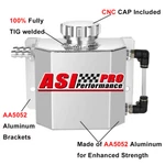 1L Radiator Aluminum Coolant Overflow Bottle Tank Recovery Water Asi. Fixed Price $35.99.