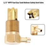 1/2" Nptf Fuel Gas Tank Rollover Safety Vent Valve Assembly 5/16 Hose. Fixed Price $18.71.