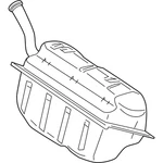Genuine Mercedes-benz Oe Fuel Tank 171-470-26-01. Fixed Price $2278.36.