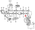 Genuine Vw Audi Skoda Seat Beetle Cabriolet Bettle Bora Hose N90170001. Fixed Price $24.14.
