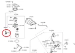 Genuine New Fuel Pump Sender Hyundai Genesis 2013-2015 3.8L Petrol. Fixed Price $178.04.