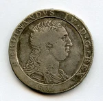 Italy 1805 Naples King Ferdinand Iv 120 Grana Year Type Toned Vf.. Fixed Price $265.00.