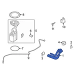 Ford F-250 Super Duty 2020-2023 LC3Z9034D Fuel Tank Filler Neck. Fixed Price $268.61.