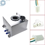 Racing/street Fuel Cell Gas Tank 5 Gallon + Level Sender Drift/polished Aluminum. Fixed Price $63.69.