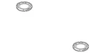 Genuine Nissan Fuel Tank Sending Unit Lock Ring 17343-6RR0A. Fixed Price $10.28.