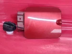 2007 2008 Dodge Charger Fuel Filler Door Lid W/ Cap Prh: Inferno Red Crystal. Fixed Price $79.99.