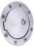2010-2013 Ford Mustang Billet Polished Locking Ami Fuel Door. Fixed Price $129.99.