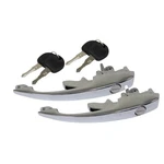 Empi Bug/ghia 68-79 Chrome Exterior Door Handles W/keys, 98-2034-B. Fixed Price $79.95.