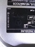 03-06 Mercedes C230 Fuel Door Lid A2035842817 2105849717 QH0144. Fixed Price $30.00.