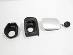 13-17 Lexus LS460 2014 Fuel Gas Reservoir Tank Filler Cap Lid Door Set ;:o. Fixed Price $37.00.