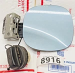 Fuel Filler Gas Lid Door 01-06 Acura Mdx Oem Light Steel Blue Metallic B-533M. Fixed Price $34.00.